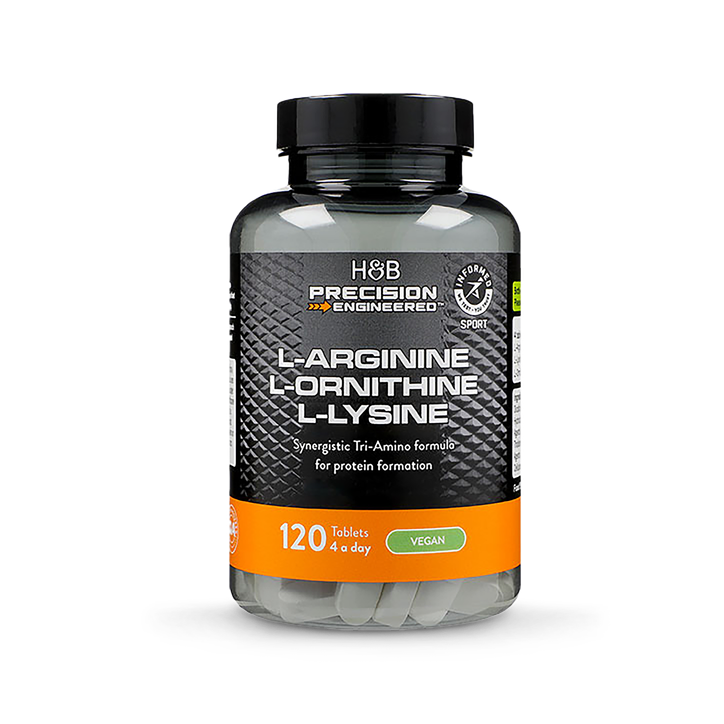 L-Arginine L-Ornithine L-Lysine 120 Tablets